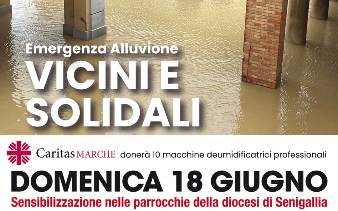 Domenica 18 giugno 2023 giornata di sensibilizzazione per l’alluvione in Emilia Romagna